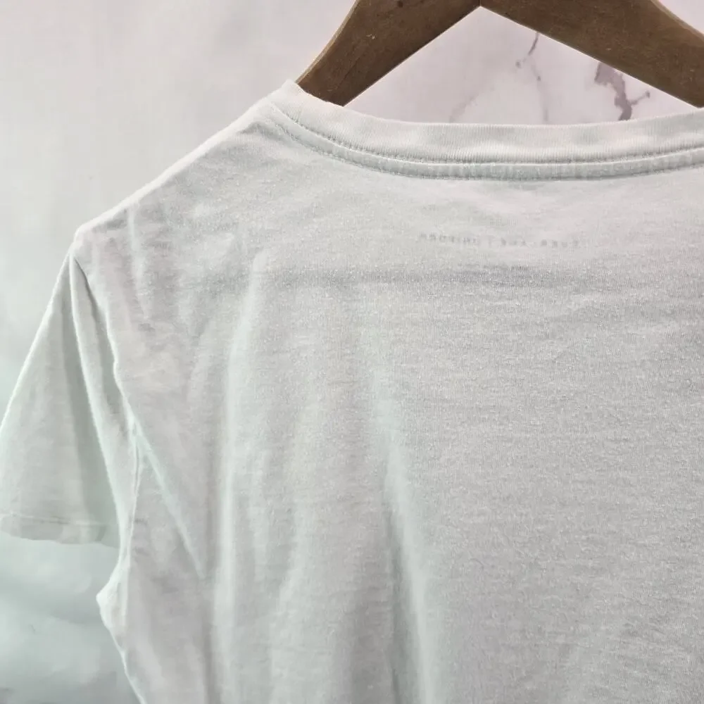 Everlane T Shirt Mens XXL 2X White Short Sleeve Crew Organic Cotton Lightweight - Picture 6 of 10